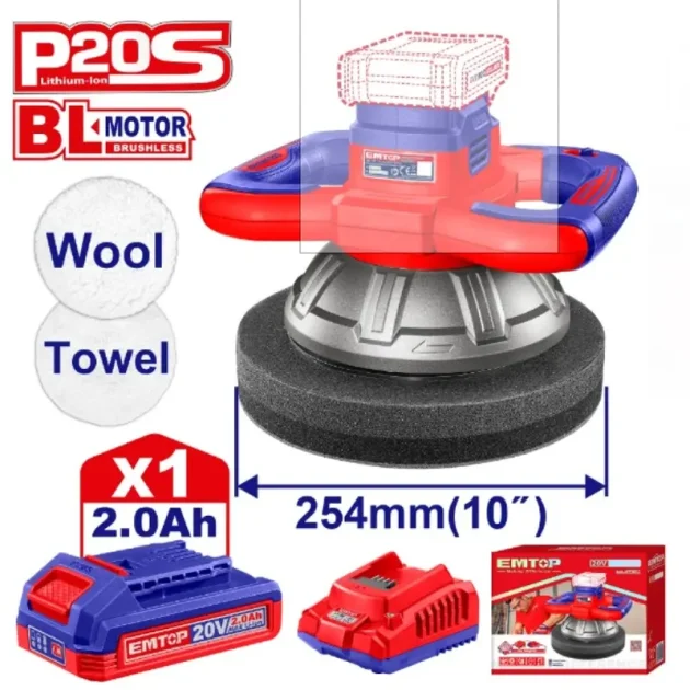 Polisseuse sans fils 20V