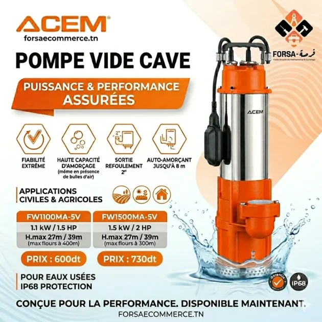 Pompe a vide cave 28/29