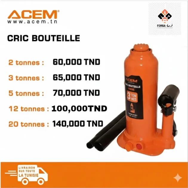 Cric en bouteille