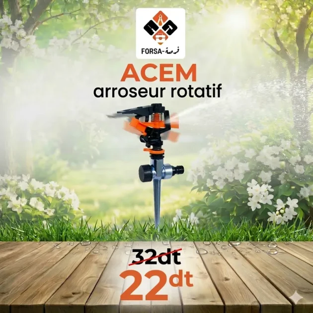 Arroseur rotatif acem