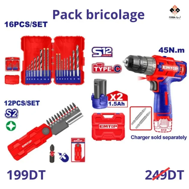 Pack bricolage