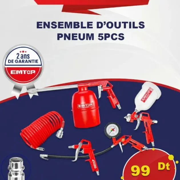 Ensemble d'outil pneum EATLS0503