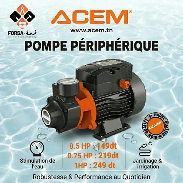 Pompe périphérique acem 01/02/03
