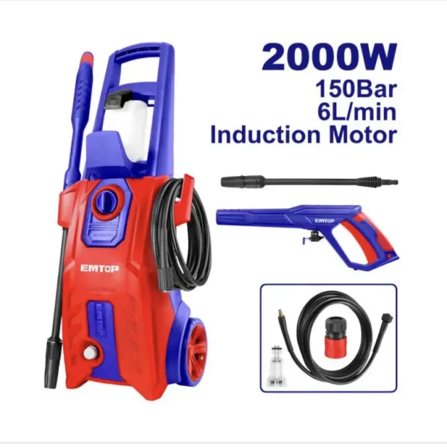 NETTOYEUR HAUTE PRESSION 2000W 150B EMTOP EHPW2001
