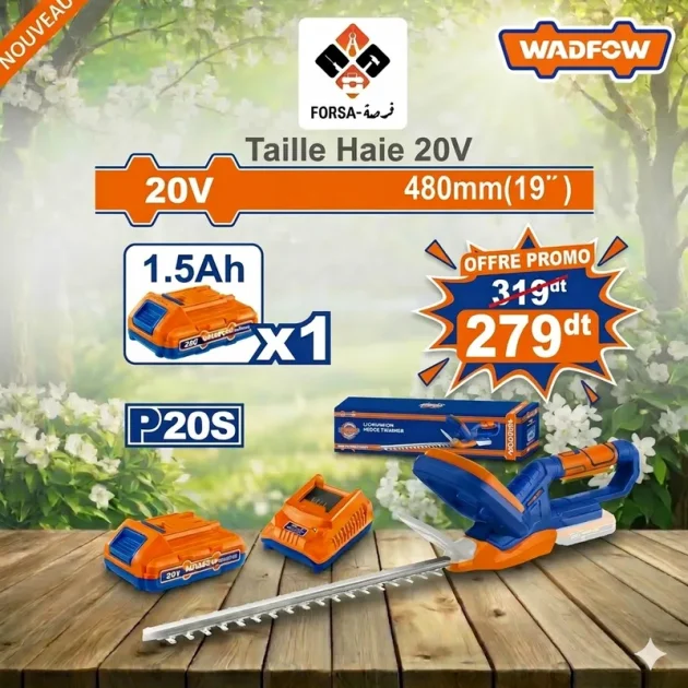 Taille haie 20V WLYP5181